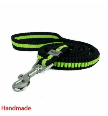 Lanyard with shock absorber