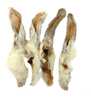 Rabbit Ears with fur 100g